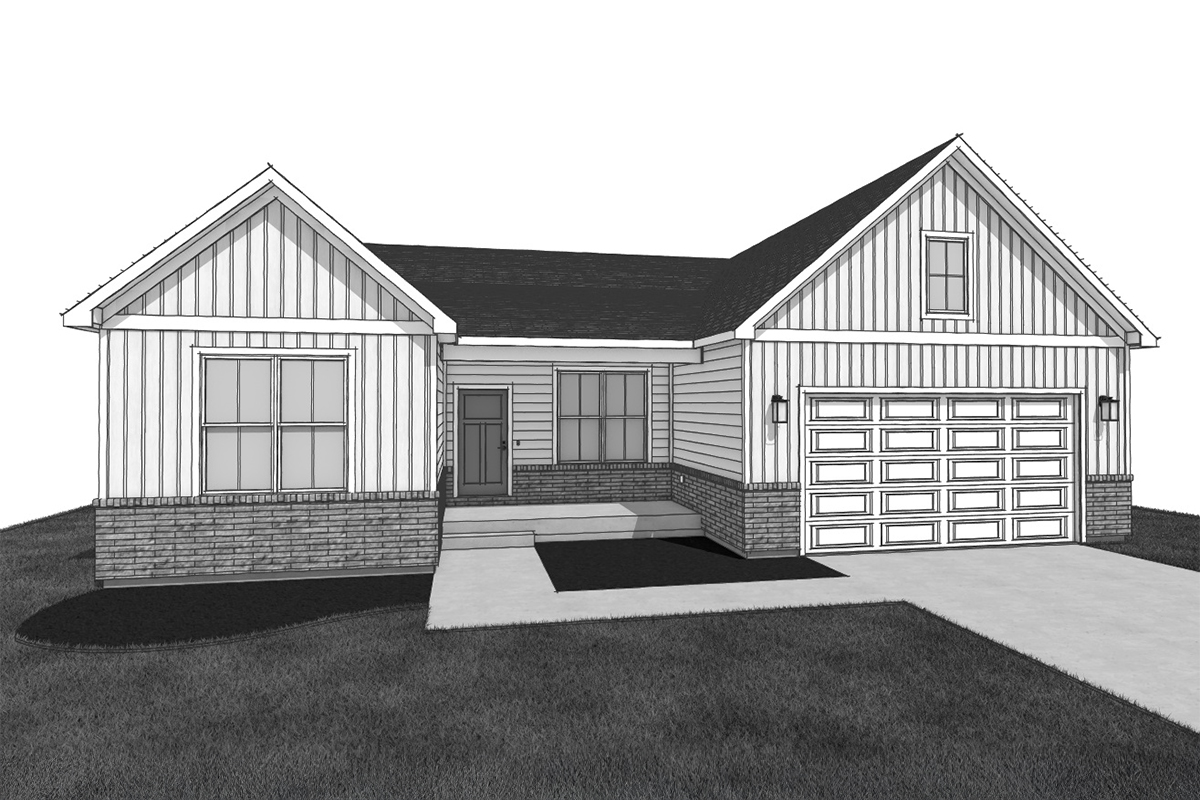 Morgan Elevation A Farmhouse