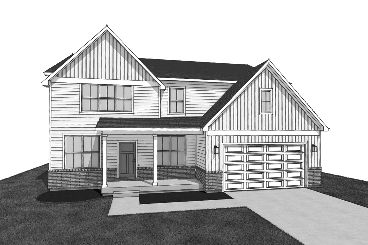 Ravinia Elevation A Farmhouse