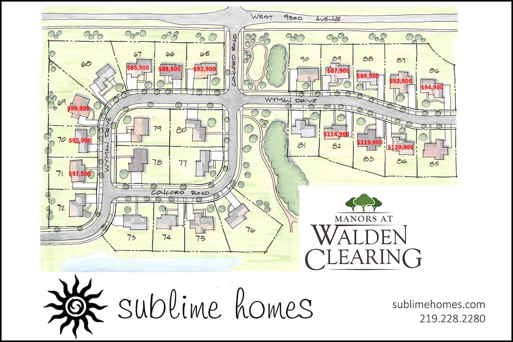Custom Homes Northwest Indiana Walden Clearing Pricing 2.15.2023